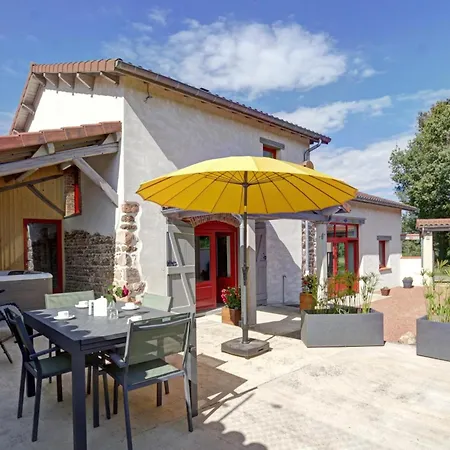 De Charme Avec Spa, Terrasse, Cheminee Et Cour, Ideal Pour Un Sejour Zen A - Fr-1-496-320 Prázdninový dům Notre-Dame-de-Boisset